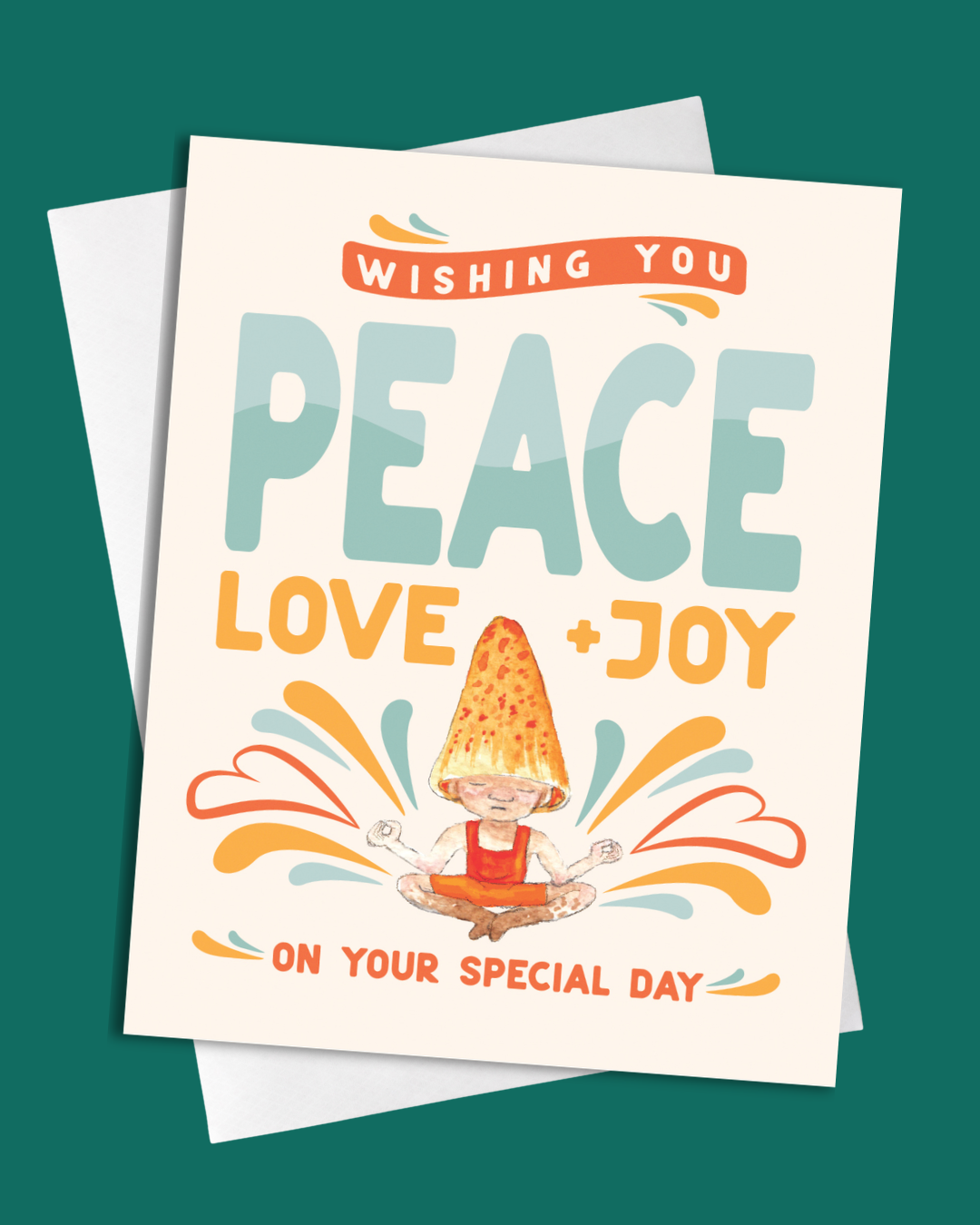 Wishing you Peace Love + Joy