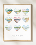 Home of Our Hearts Cape Breton Beaches - 11x14