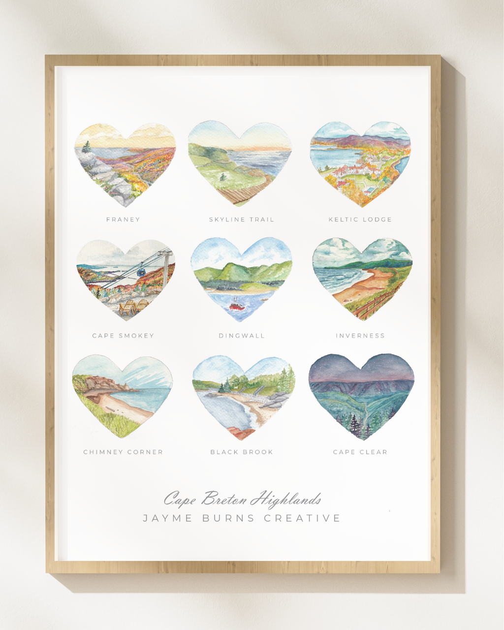 Home of Our Hearts - Cape Breton Highlands - 11x14