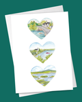 Mira Area Hearts Card