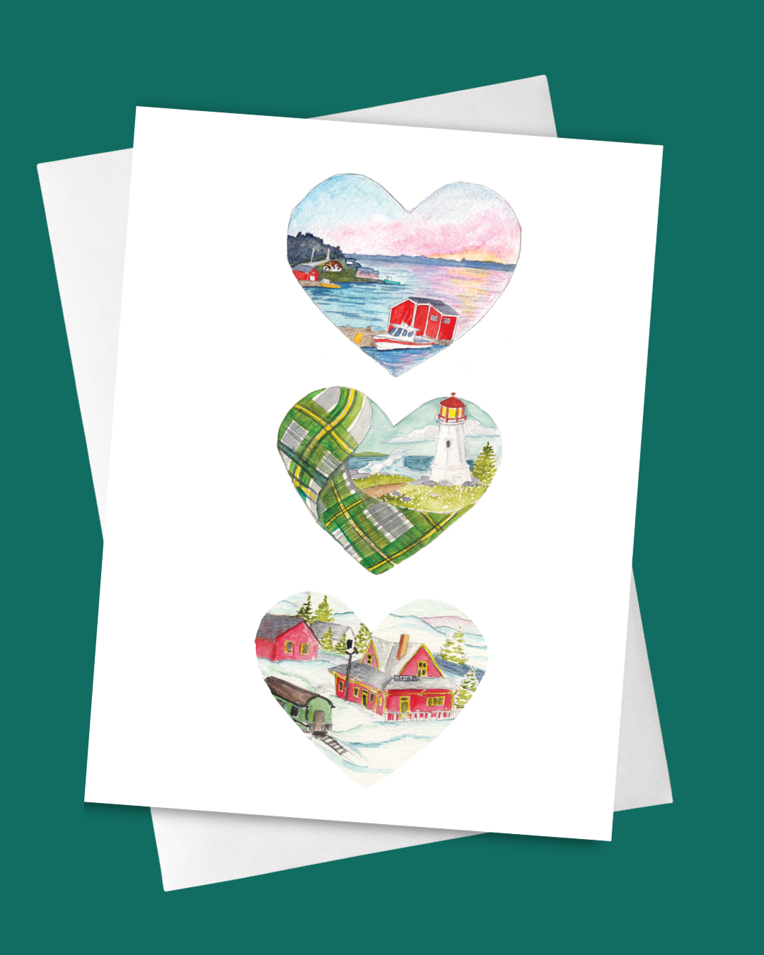 Louisbourg Hearts Card