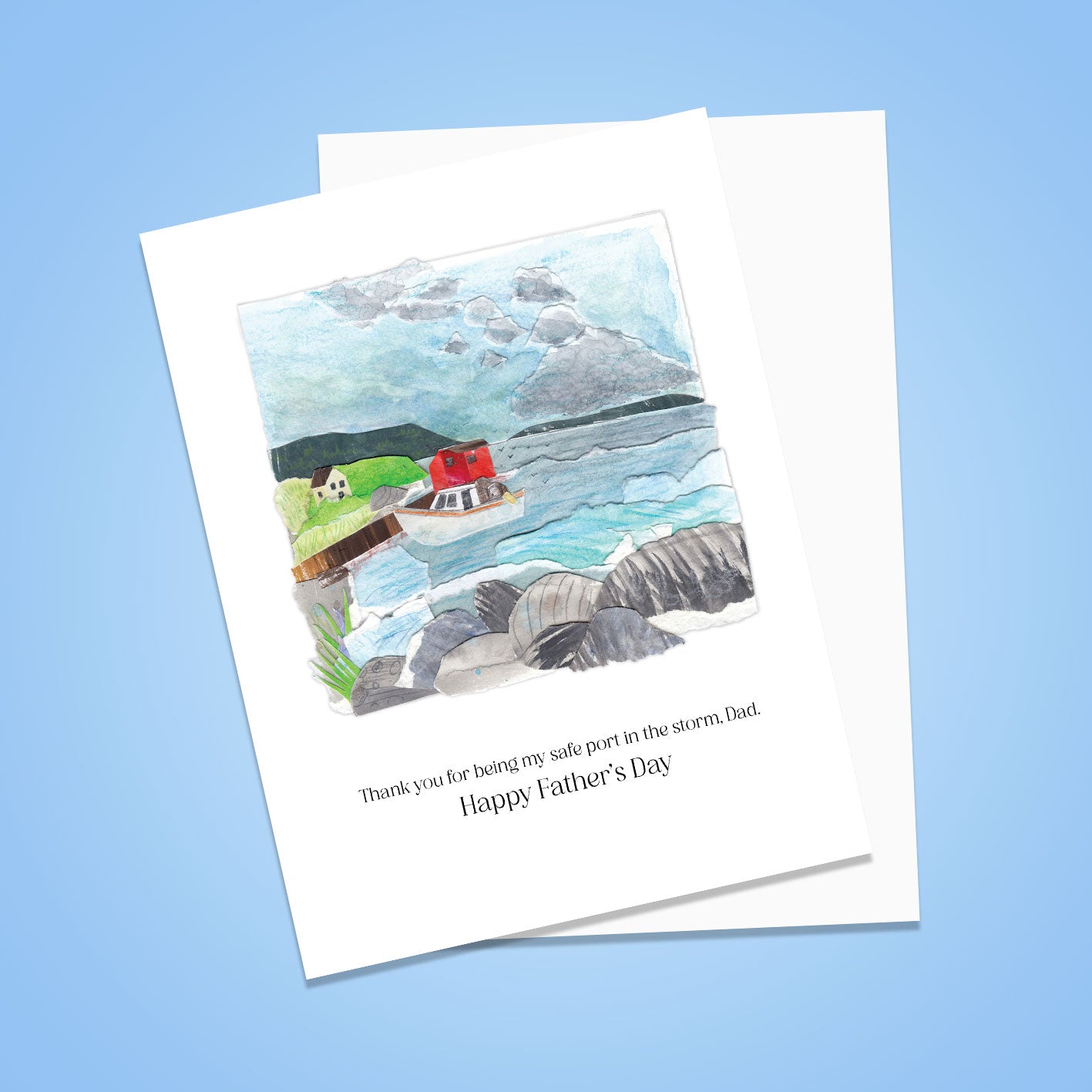 Collage Fathers Day Card