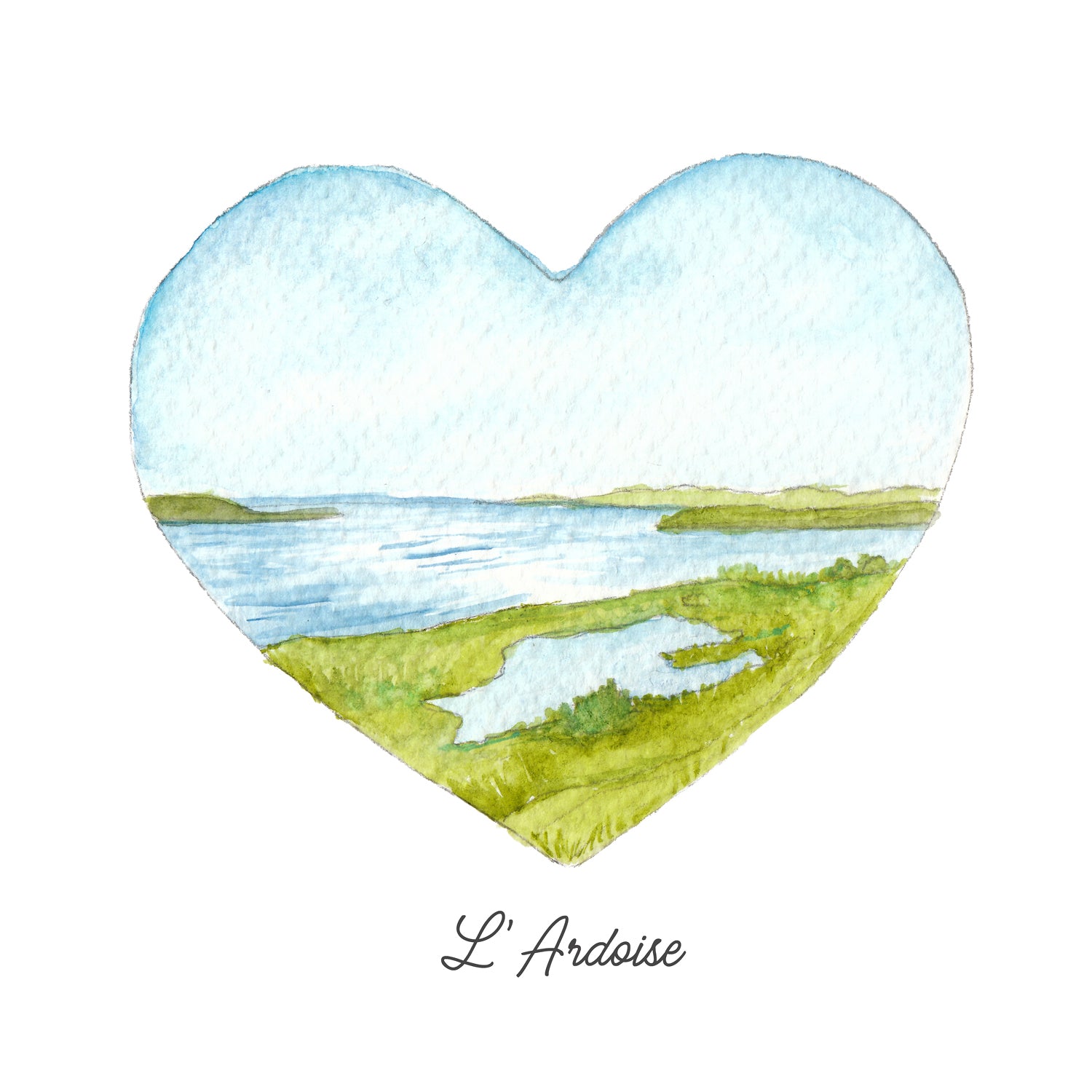 L'ardoise - Print