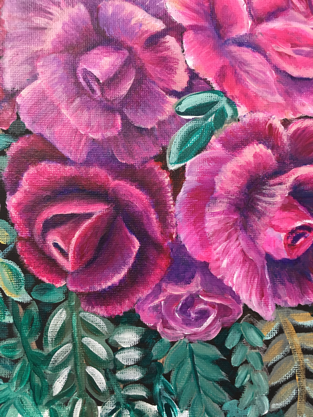 Threaded Roses