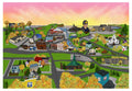 Glace Bay Illustrated Map