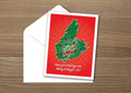 Cape Breton Island Christmas Card