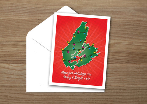 Cape Breton Island Christmas Card