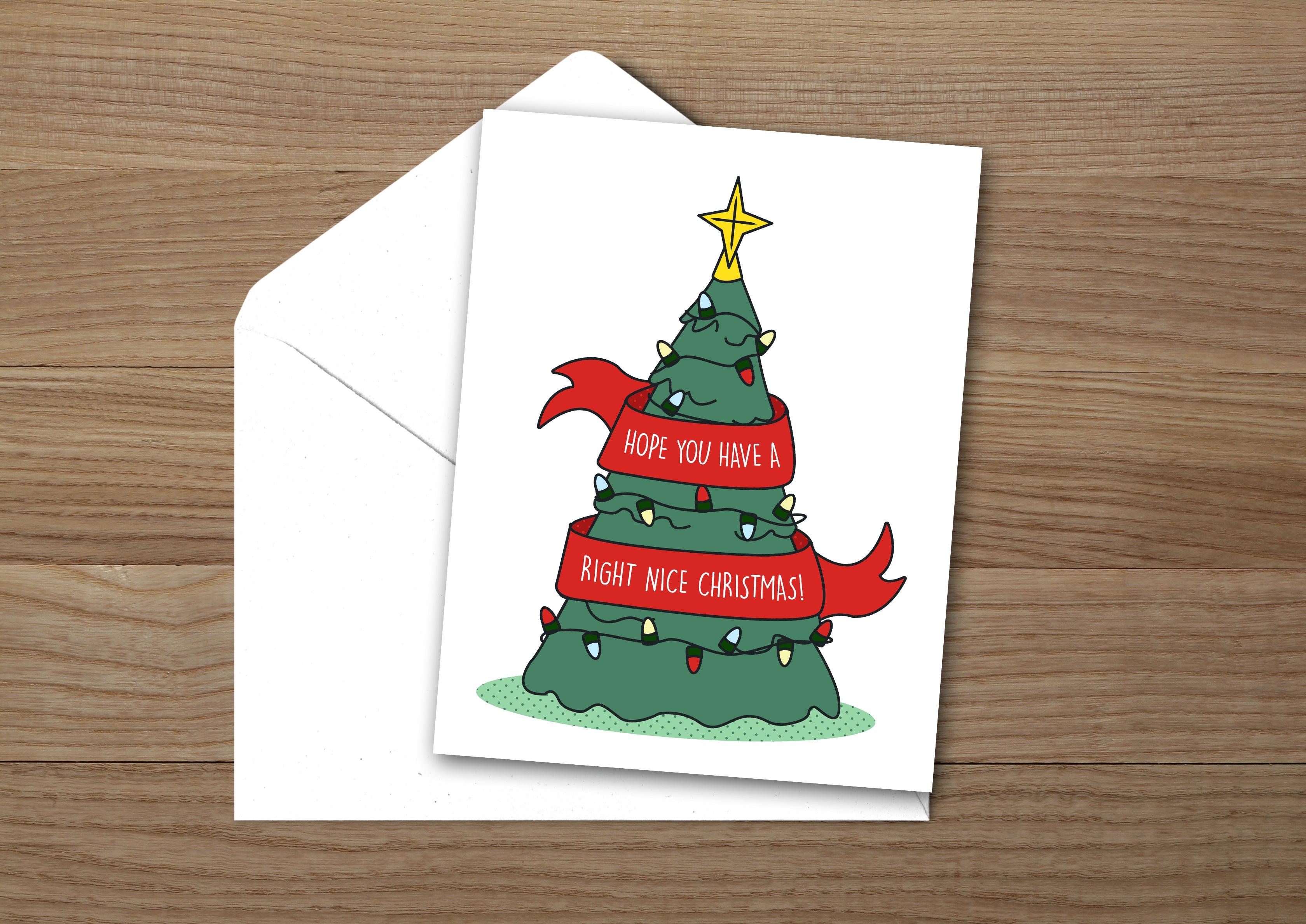 A Right Nice Christmas Card